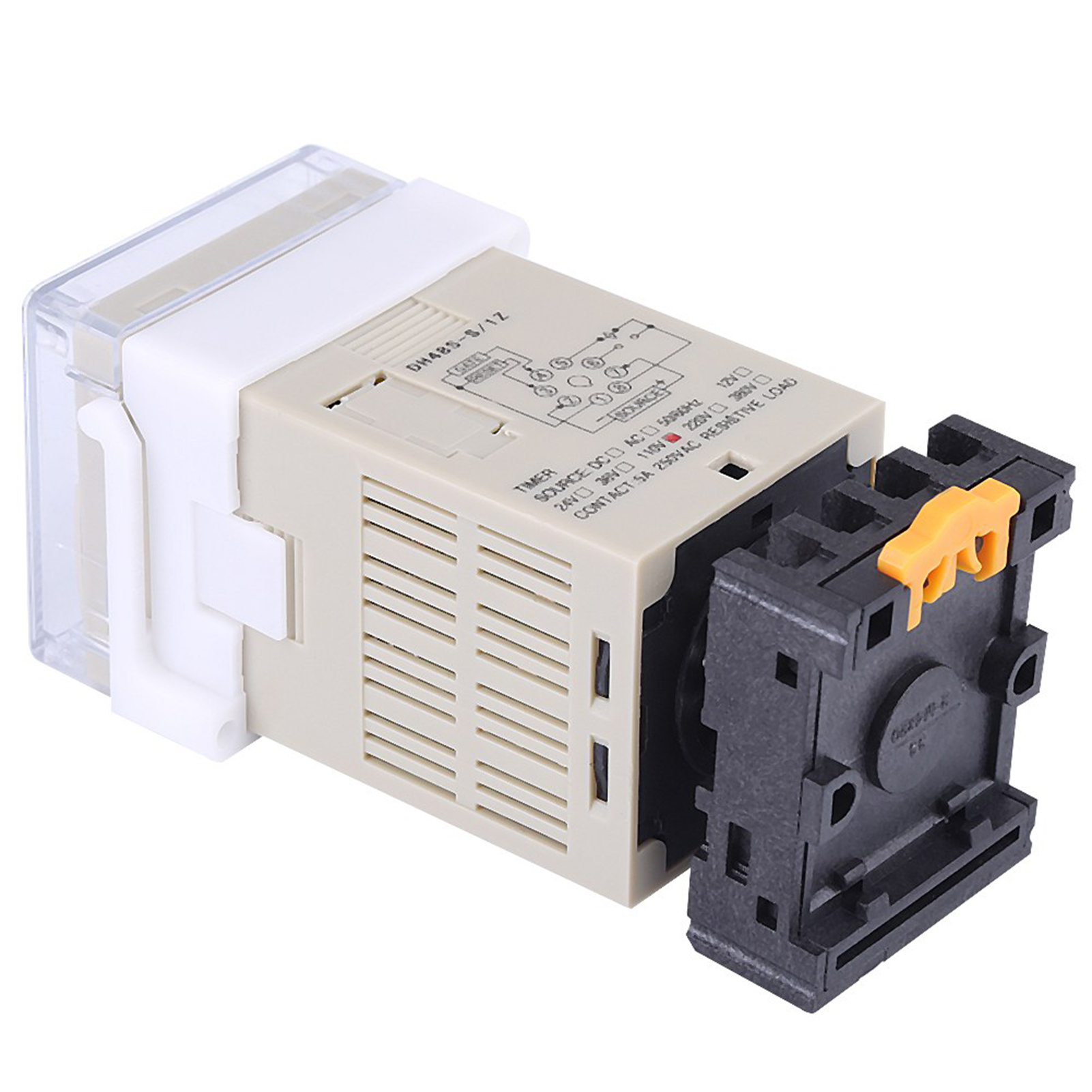 110 V Ac Dh48s S 0,1 S 99 H Zyklussteuerung Digitalanzeige Zeitrelais Mit Sockel