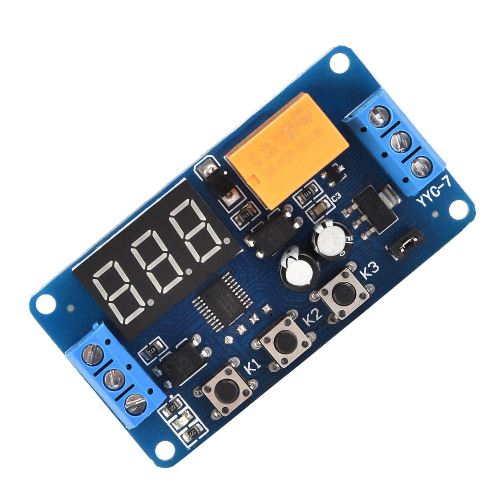 Einstellbares Zyklus-timer-steuerrelais-zeitverzögerungsschaltermodul 3 V 3,7 V 4,5 V 5 V 6 V 7,4 V