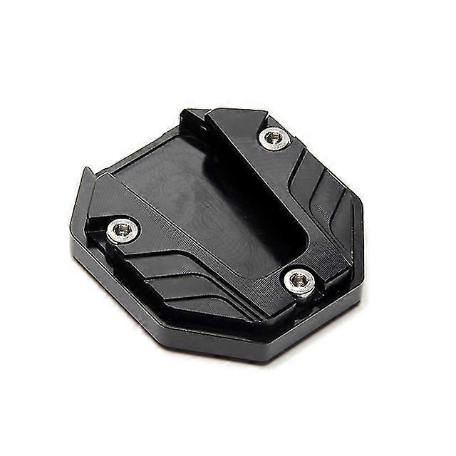 Roller-motorrad-parkständer-platte Aus Cnc-gefräster Aluminiumlegierung – Schwarz