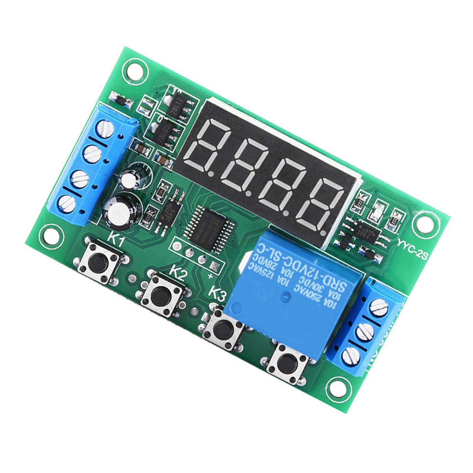 Led-anzeige, Einstellbares Timer-relais-automatisierungssteuerungs-schaltmodul (12v)