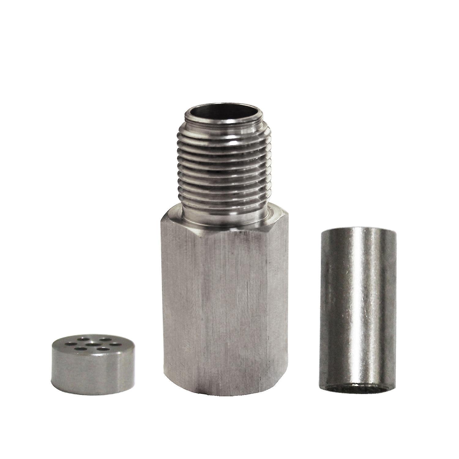 Universeller O2-sauerstoffsensor-abstandshalter Für Pkw, Motorkontrollleuchte, Adapterstopfen, Katalysator-reparaturset, Eisen-nickel, P-typ, 1-silber