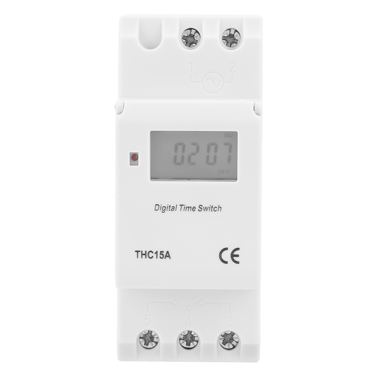 Thc15a 220–240 V Ac 20 A Digitaler Programmierbarer Zeitschalter Für Din-schienenmontage