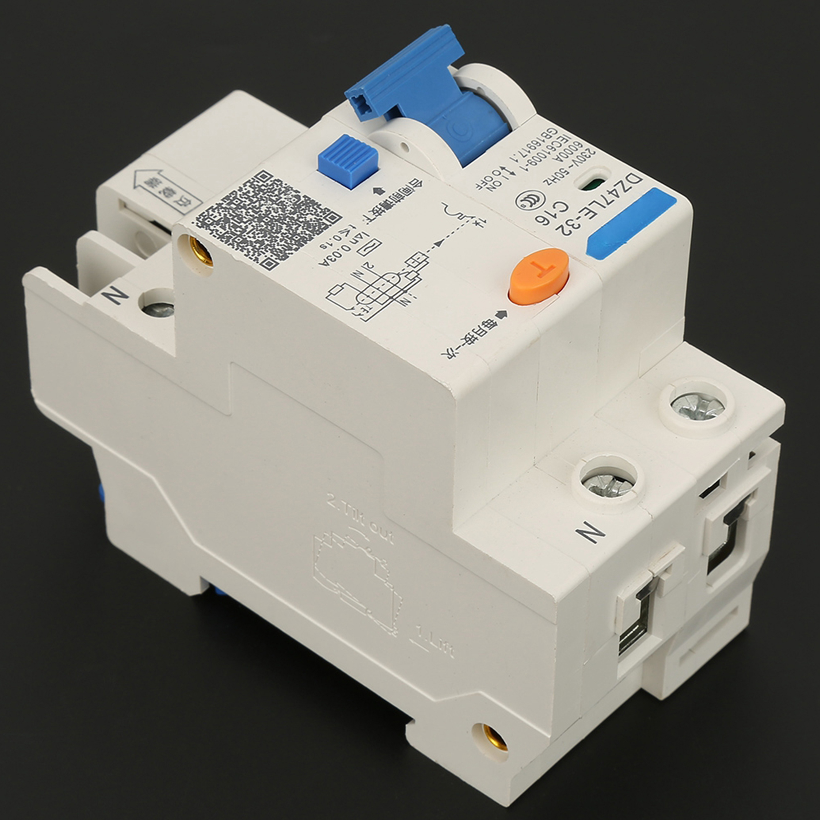 Dz47le 32 1p+n 16a 230v Fehlerstromschutzschalter (16a)