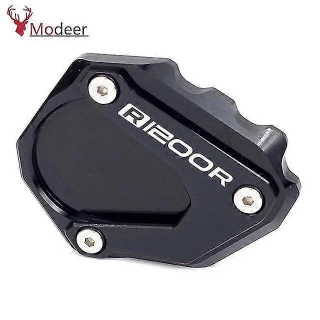 Seitenständer-verlängerungsplatte Mit Fußstütze Für Bmw R1200r R1200 R 1200r 2006 2007 2008 2009 2010 2011 2012 2013 2014 – Schwarz