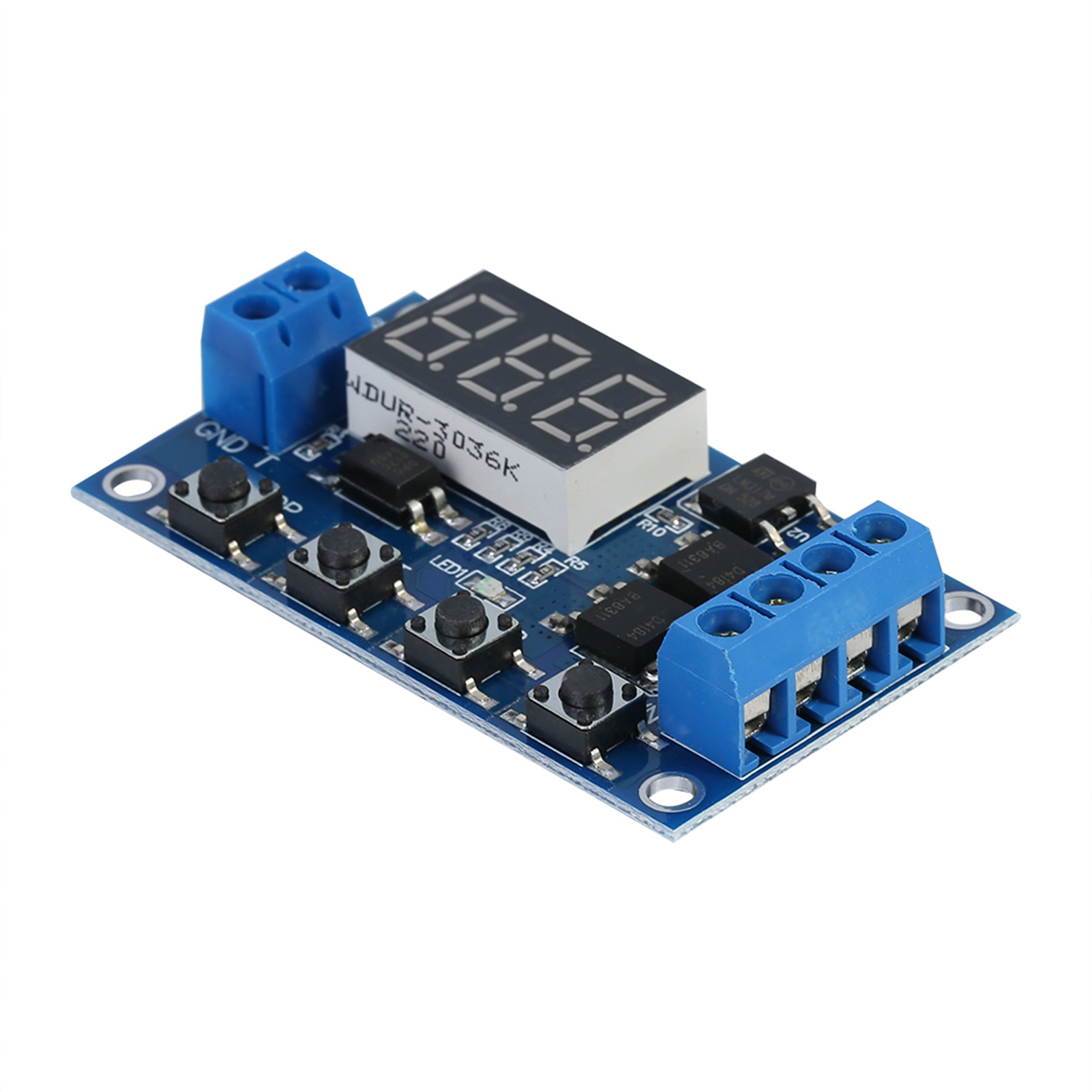 Dc 5v–36v Triggerzyklus-verzögerungs-timer-schalter Ein-/ausschalt-relaismodul Mit Led-anzeige