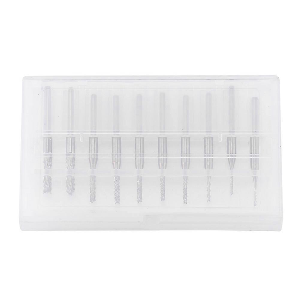 10 Stück 0,8 Mm Bis 3,17 Mm Schaftfräser, Gravierbits, Rotationsfräser Für Leiterplatten-cnc, 1/8"-schaft