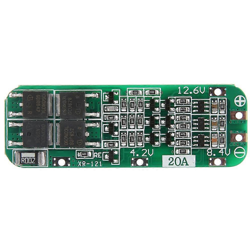 3s 12,6v 20a Lithium-akkuschutzplatine 18650 Lipo-zelle Bms Pcb Mit Automatischer Wiederherstellung