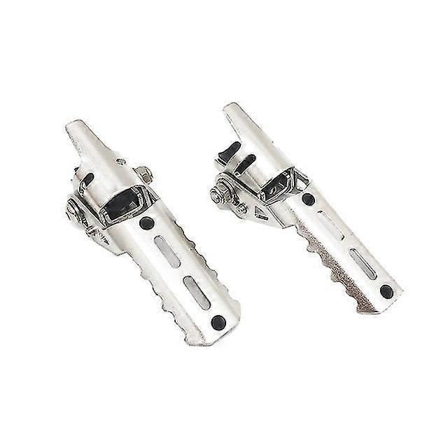 Klappbare Fußrasten Vorne, 2225 Mm, Für Bmw F650gs, F850gs Advanced, F800gs, G310gs, F700gs, F900xr, F900r – Silber