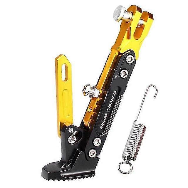 Motorrad-seitenständerhalterung, Fußstützenhalter, Parkstützenhalterung, Pitbike-zubehör, Motorradzubehör, Universal – Gold
