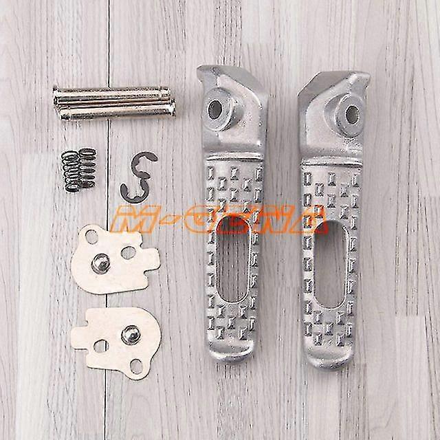 Motorrad-fußrasten Vorne Und Hinten Für Honda Cbr600 F4 F4i F5 Cbr900 Cbr1000 Vtr1000 Cbr 600rr Cbr1000rr – Silber