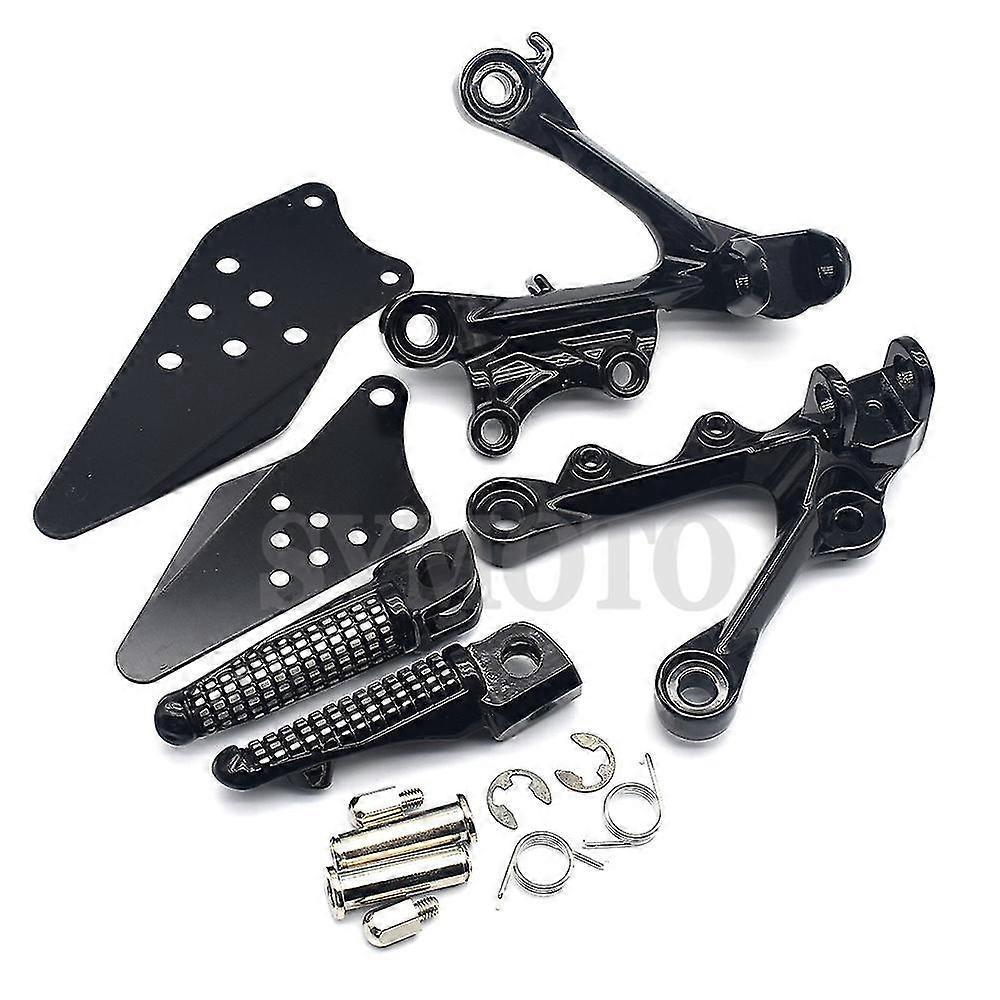 Motorrad-fußrasten Vorne Für Kawasaki Zx6r Zx6r Zx 6r Zx636 2009 2010 2011 2012 2013 2014 – Silber