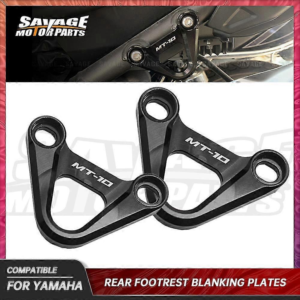 Mt10 Fz10 2023 Abdeckplatten Für Hintere Fußrasten Für Yamaha Mt10 Fz10 Mt Fz 10 2016-2020 Motorrad-fußrastenhalterungshaken