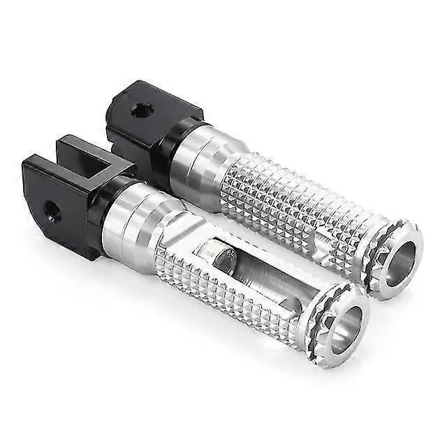 Fahrer- Und Beifahrerfußrasten Für Ducati 659, 696, 795, 796, 797, 1100 Motorradzubehör – Fußrastenadapter – Silber