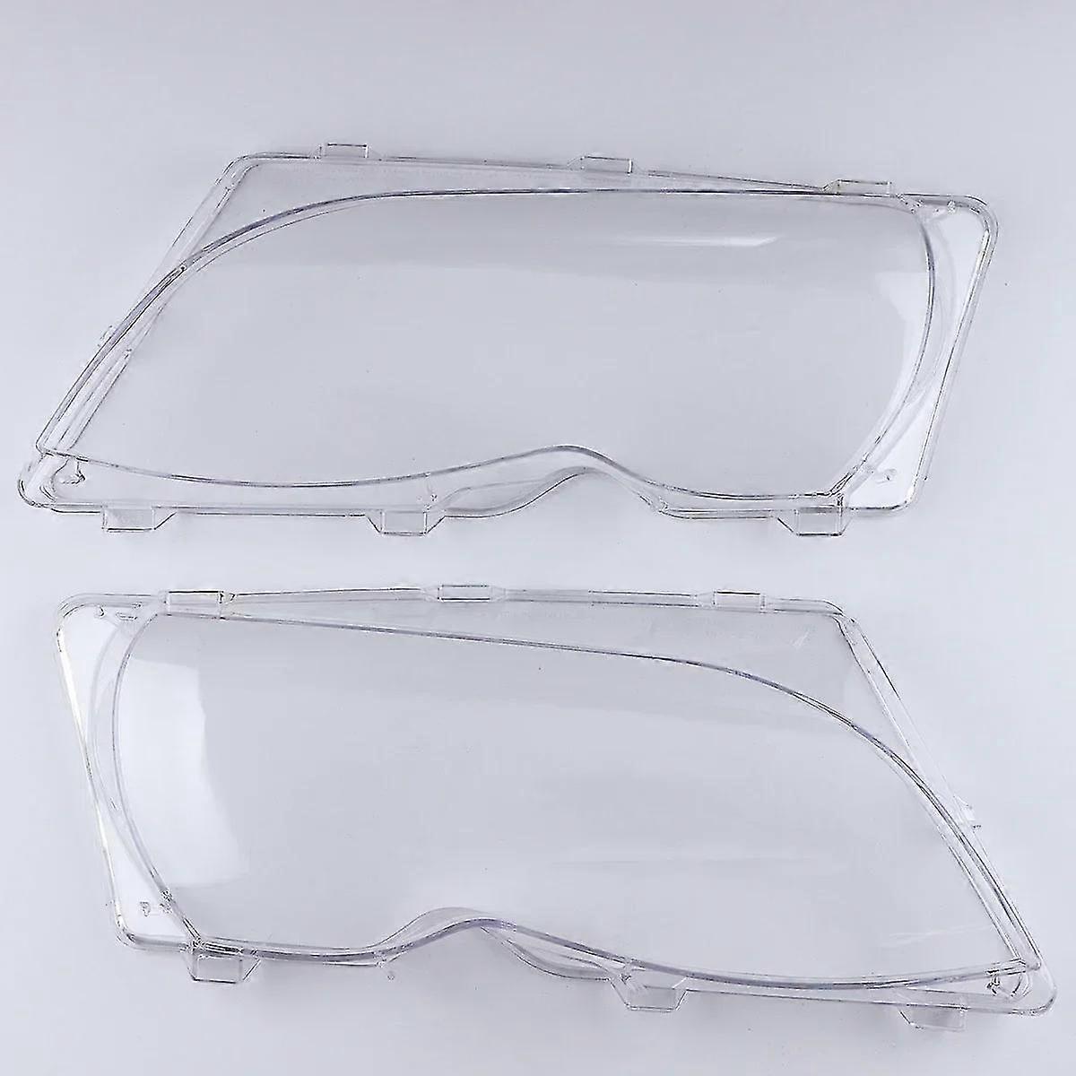 Scheinwerferblenden, Scheinwerferabdeckung, Klare Linsenschale Für Bmw 3er E46 Facelift Touring 4-türer 2002-2005 – Paar