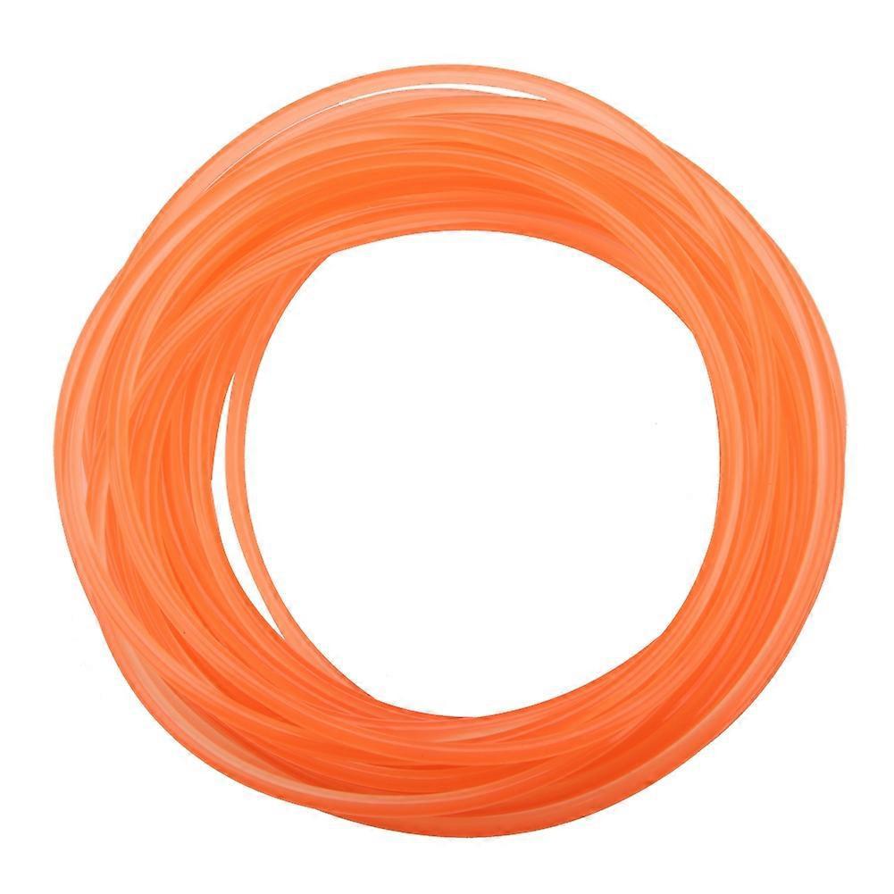Oranger, Glatter Pu-polyurethan-rundriemen Für Antriebstechnik (6 Mm 10 M)