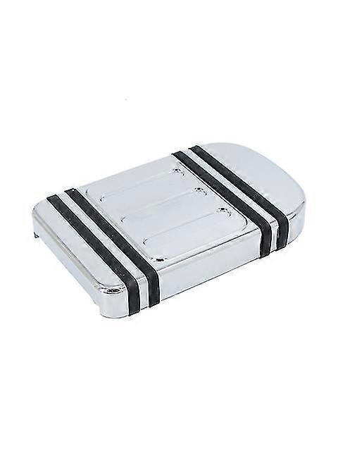 Motorrad-fußrastenabdeckung, Groß, Schwarz/verchromt, Für Harley Softail Touring Cvo Electra Glide Dyna Fat Boy – Chrom A