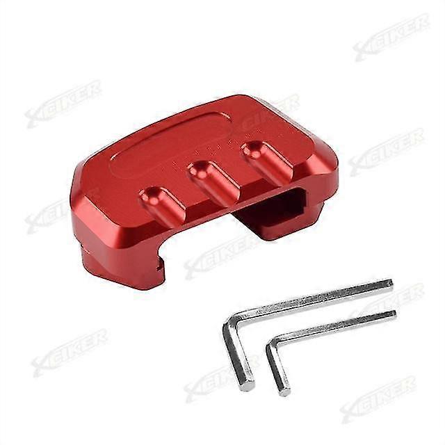 Mittelständer-verlängerungsplatte Aus Cnc-gefrästem, Eloxiertem Aluminium Für Honda Pcx 160/150/125 – Rot