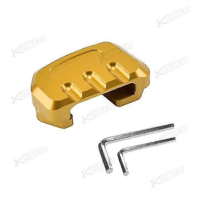 Mittelständer-verlängerungsplatte Aus Cnc-gefrästem, Eloxiertem Aluminium Für Honda Pcx 160/150/125 – Gold