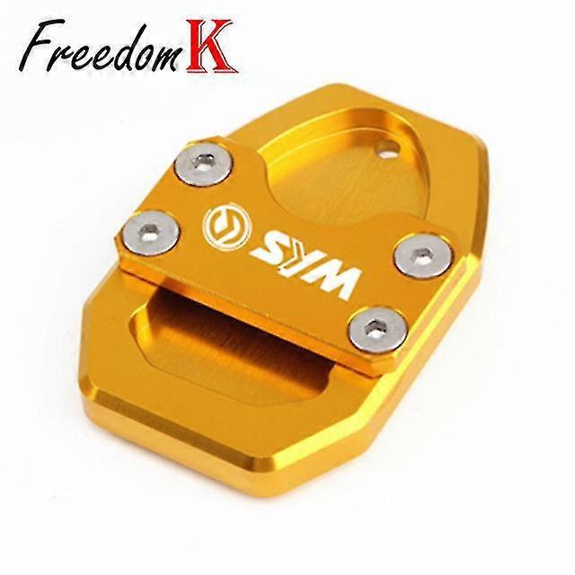 Cnc-seitenständer-verlängerungsplatte Für Sym Cruisym300 Gts300i Gts 300 300i Motorrad - Gold