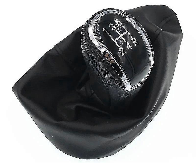 Schwarzer Schaltknaufüberzug Für 5-gang-schaltgetriebe, Passend Für Mercedes-benz C-klasse W203 S203, W202 (baujahre 1993–2001) Und A-klasse W168 (baujahre 1997–2004)