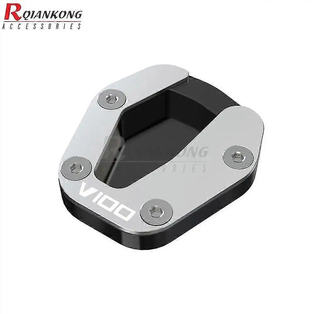 Seitenständer-fußstütze Für Moto Guzzi V100 Mandello V100 Mandello S 2023 2024 – Silber