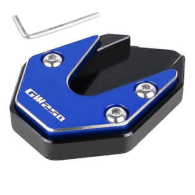 Für Suzuki Gw250 Gsx250r Gsx 250 R 20212022 Dl250 Motorrad-seitenständer-verlängerungsplatte - Blau - Gw250
