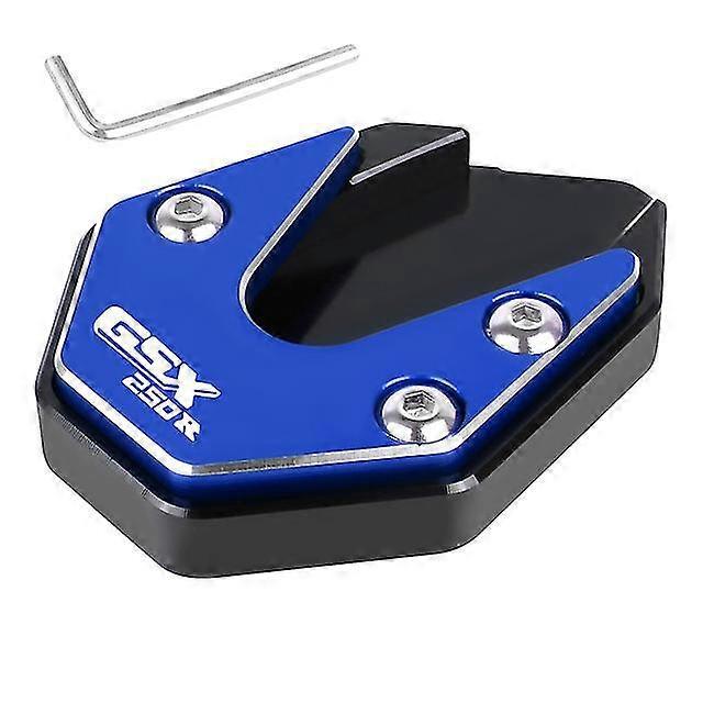 Seitenständer-verlängerungsplatte Für Suzuki Gw250, Gsx250r, Gsx 250 R (2021–2022), Dl250 Motorrad – Blau – Gsx250r