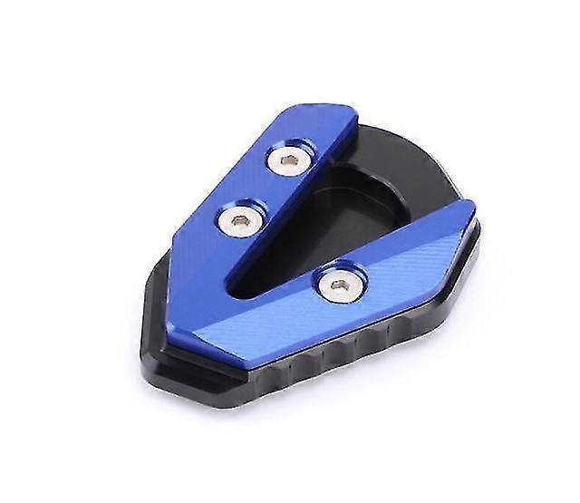 Areyourshop Cnc-gefräste Seitenständer-verlängerungsplatte Für Yamaha Yzf-r6 Yzfr6 (2017–2018) – Blau