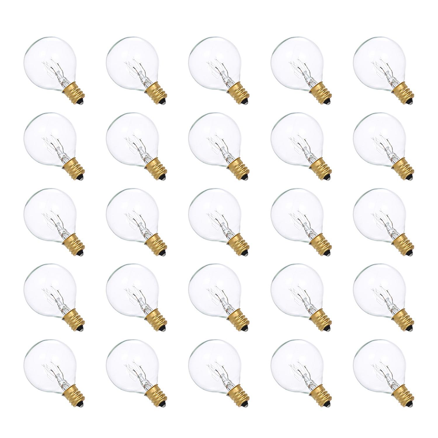 Neoglint Ac230v G40 Kugel-glühlampe Aus Wolfram, 25er-pack, E12-sockel, Schutzart Ip44