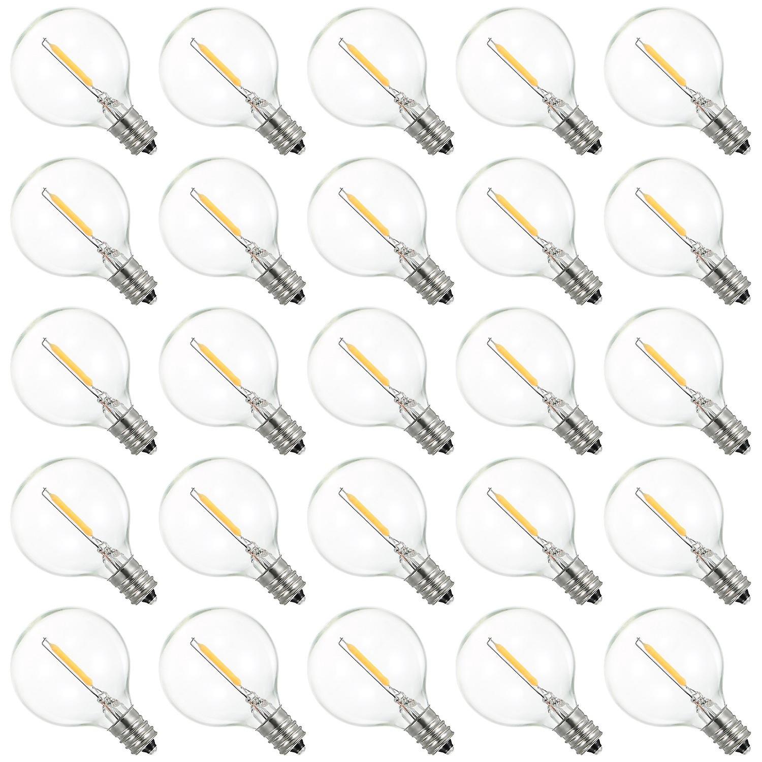 Tomshine A C230v Led-globelampen G40, 25er-pack, E12-sockel, Ip44-wasserschutz, Warmweiß