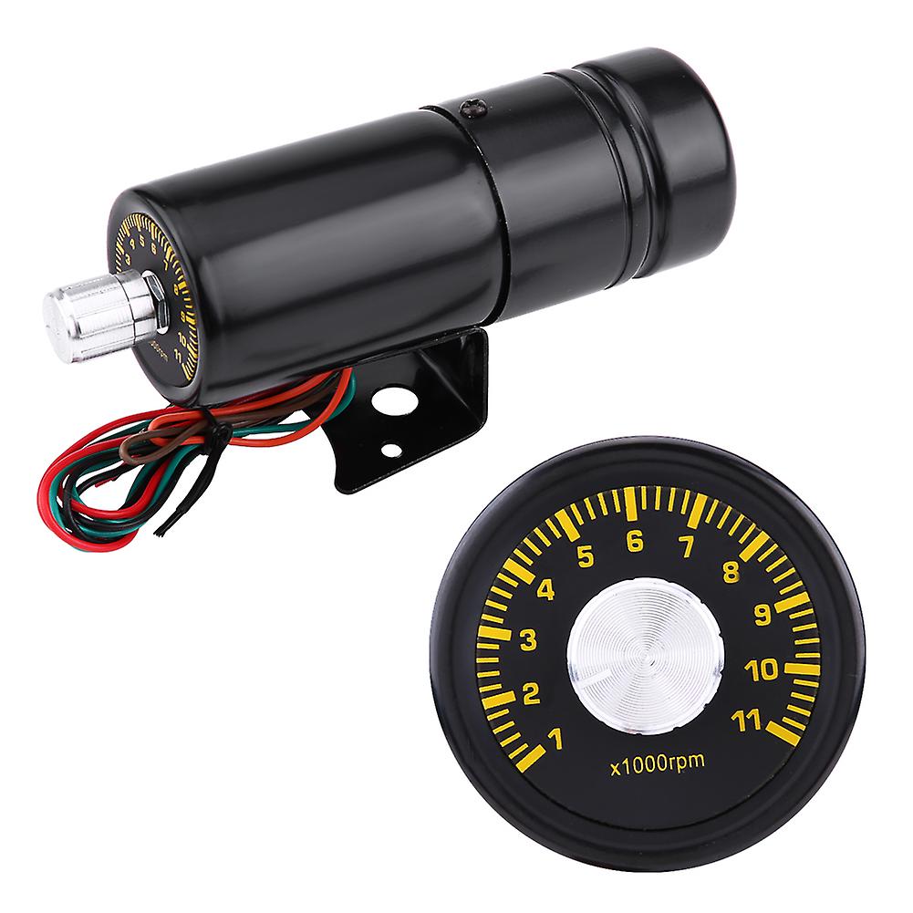11000 U/min Drehzahlmesser Mit Einstellbarer Roter Led-anzeige Für Auto Und Motorrad Mit Schaltanzeige