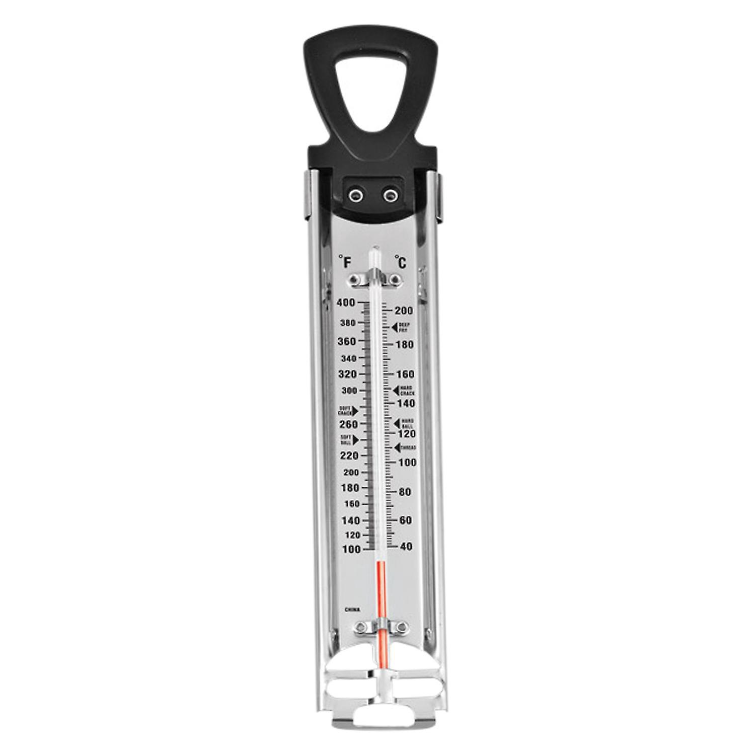 Nougat-küchensirup-marmeladen-thermometer, Lutscher-backthermometer, Glas-zuckerthermometer