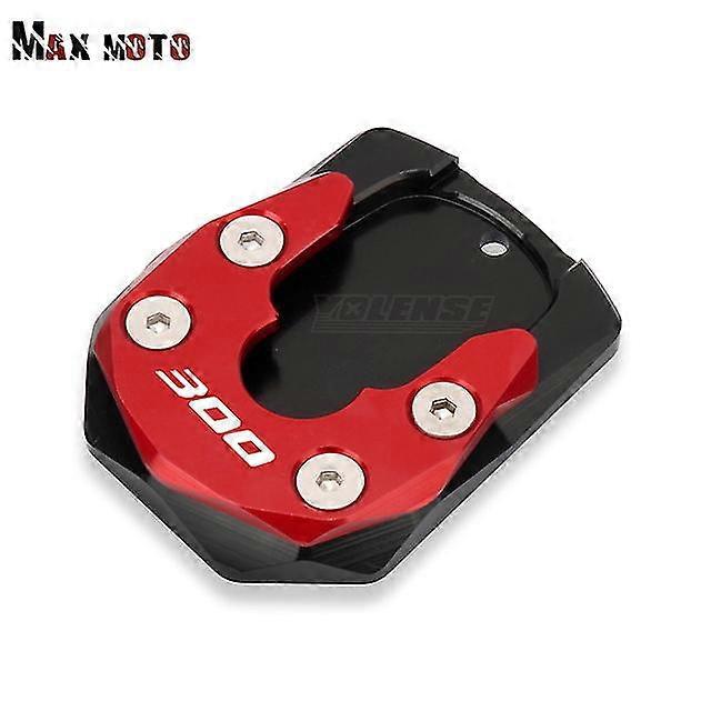 Für Yamaha Xmax300 Xmax300 Xmax 300 Xmax300 2023+ Motorrad Cnc Seitenständer-verlängerungsplatte --300 Rot