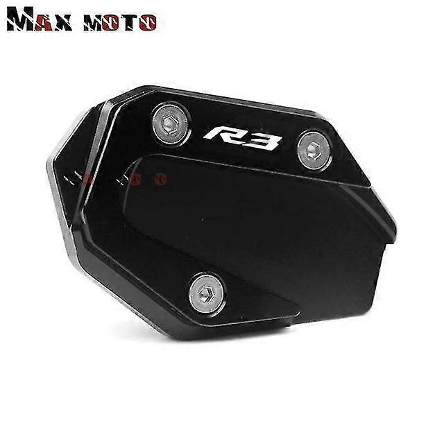 Seitenständer-verlängerungsplatte Für Yamaha Mt-03, Yzf-r3, R25, Mt-03, Yzfr25, Yzfr3 (2014–2019) – Schwarz