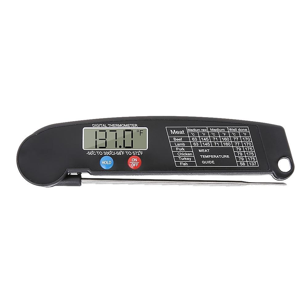 Digitales Sofortanzeige-thermometer Für Fleisch Und Speisen, Temperaturmesser Mit Drehbarer Sonde
