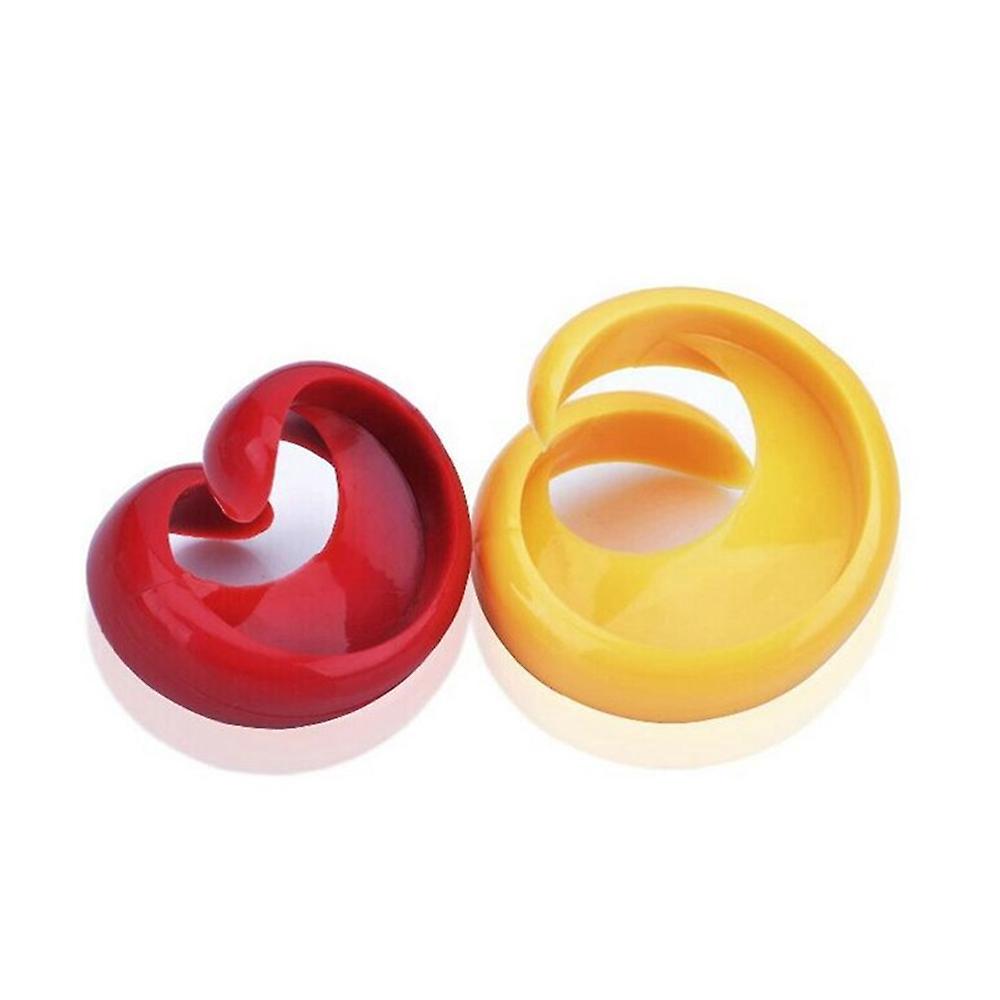 Set Mit 2 Manuellen, Spiralförmigen Wurstausstechern Aus Lebensmittelechtem Kunststoff Für Grills Und Hotdogs