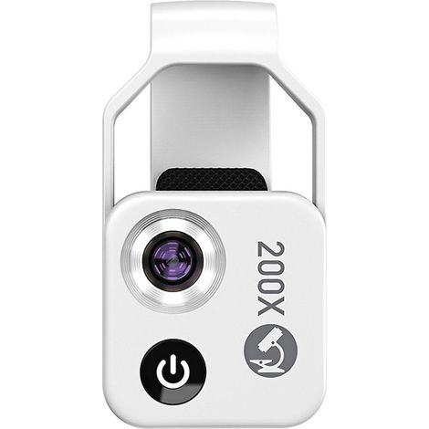 Apexel Ms002 200x Professionelles Mikroskop Mit Vergrößerung Für Smartphones Und Universalclip Für Pflanzen, Insekten Und Haare