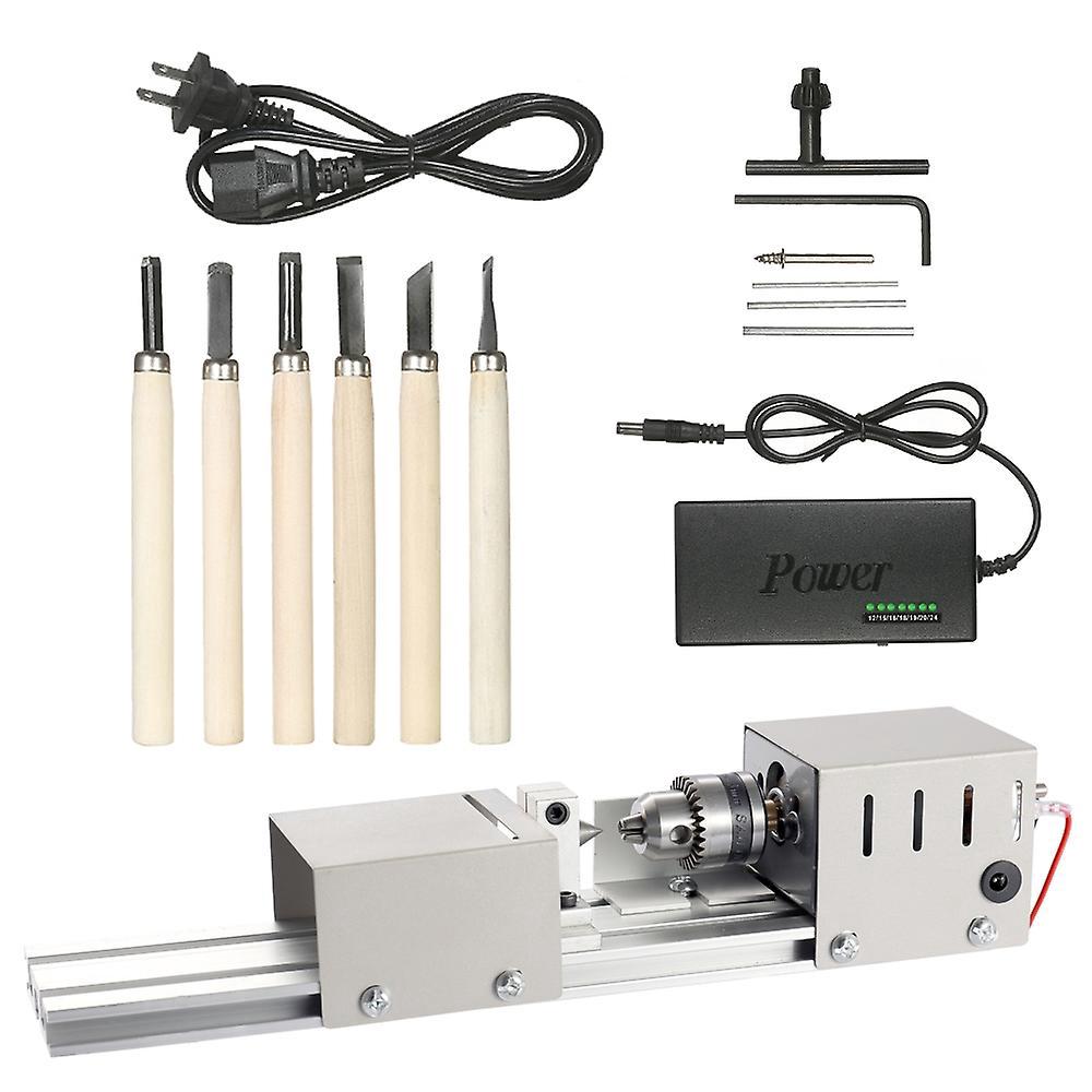 Mini-drehbank Zum Polieren Und Schleifen Von Perlen, Diy-rotationsmaschine Für Holzbearbeitung Und Kunsthandwerk
