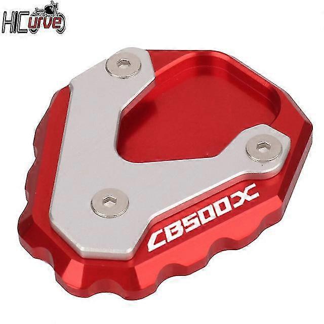 Seitenständer-verlängerungsplatte Für Honda Cb500x (2019–2022) – Rot