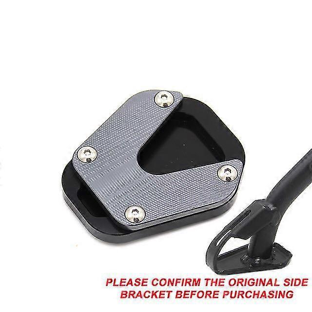 Passend Für Benelli Trk702 Trk 702 X 20222023 Motorrad Cnc Seitenständer-verlängerungsplatte --b Titan, Ohne Logo