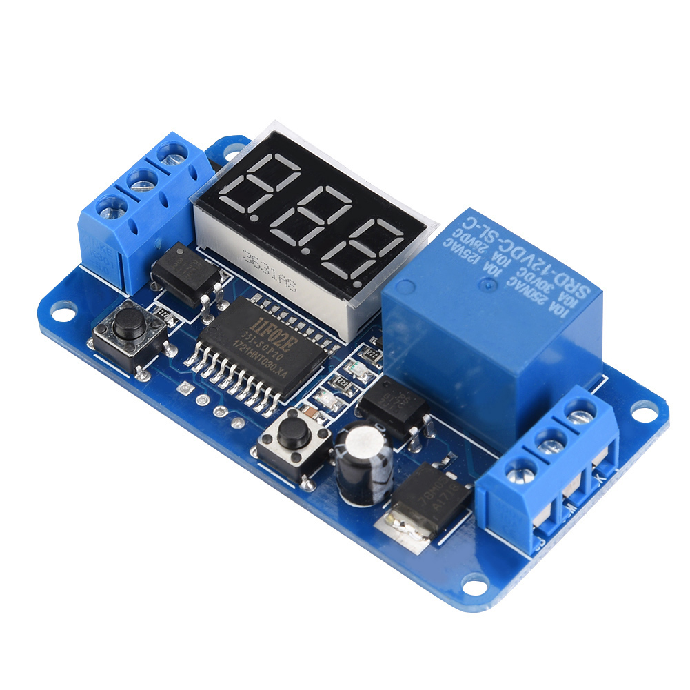 Led-anzeige Digitales Zeitrelais Sps-automatisierungssteuerungsmodul (12v)