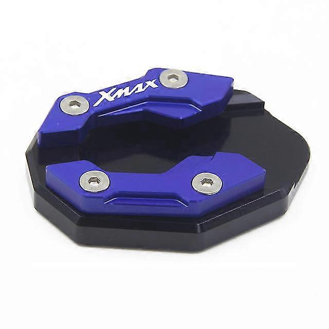 Cnc-motorrad-seitenständer-verlängerungsplatte Für Yamaha Nmax 155, Xmax 300 Und Mt15 (2015–2021) – Blau