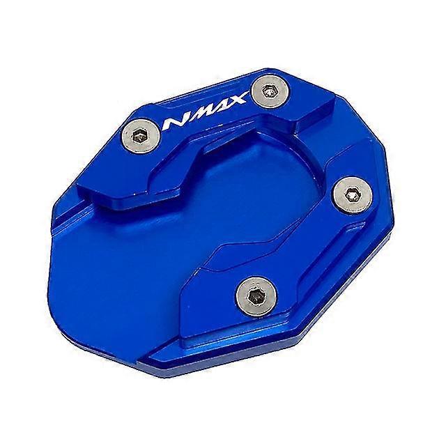 Cnc-motorrad-seitenständer-verlängerungsplatte Für Yamaha Nmax 155, Xmax 300 Und Mt15 (2015–2021) – Blau (1-nmax)