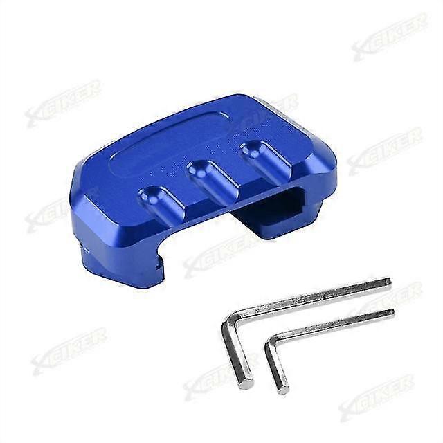 Mittelständer-verlängerungsplatte Aus Cnc-gefrästem, Eloxiertem Aluminium Für Honda Pcx 160/150/125 – Blau