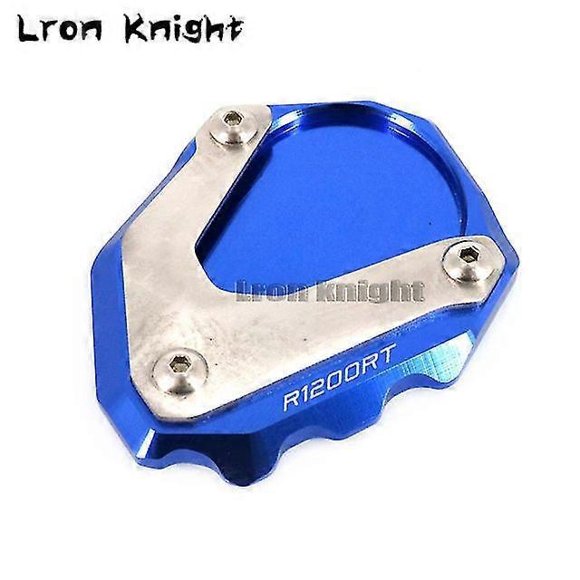 Für Bmw R1200rt R1200 Rt R 1200rt 2004-2013 Motorrad Cnc Seitenständer-verlängerungsplatte - Blau