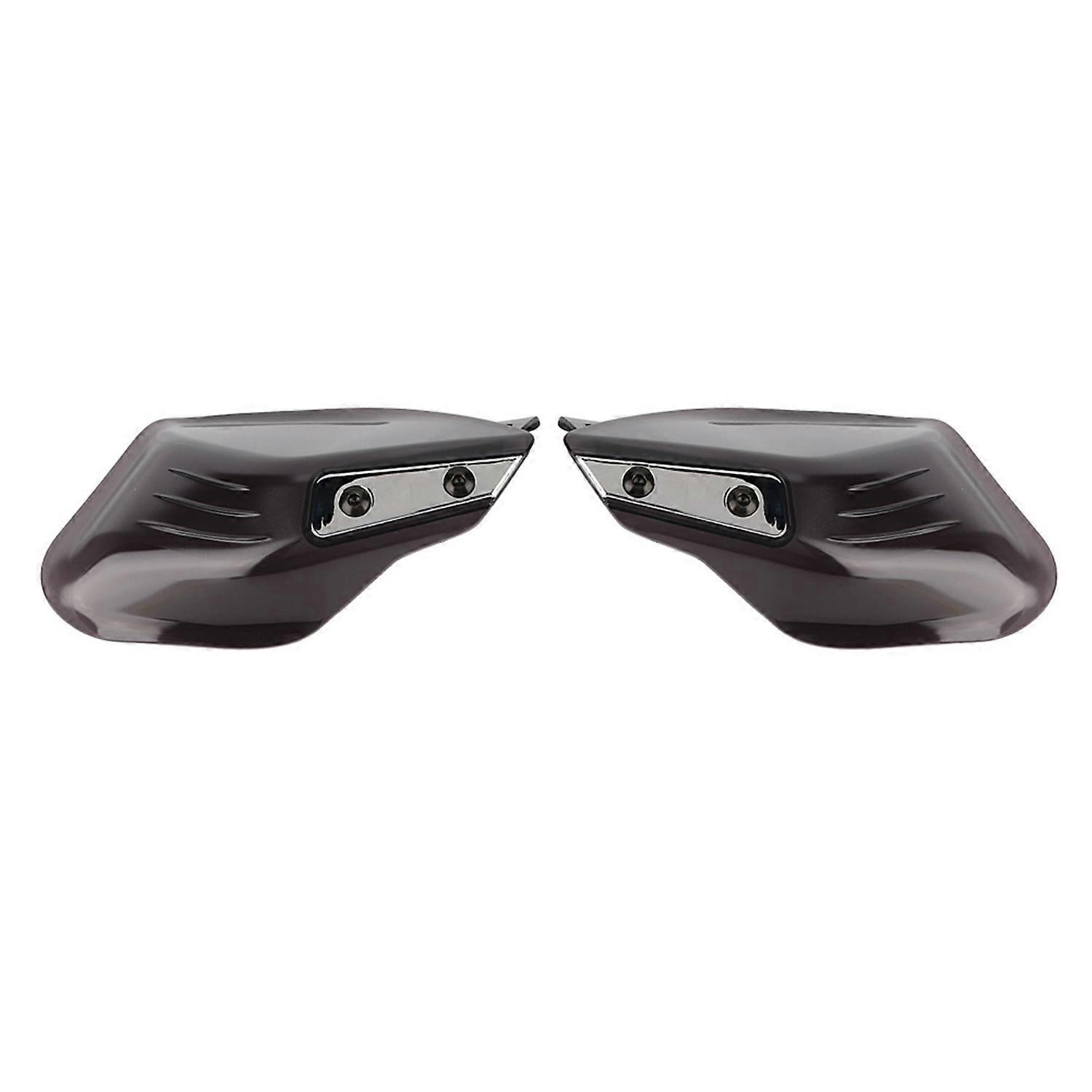 Motorrad-handschützer, Lenkerprotektor, Handschutzschale (dunkelbraun)