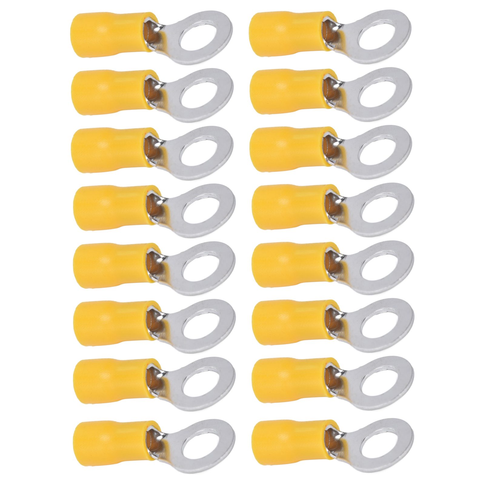 100 Stück Ring-crimp-isolierklemmen Aus Kupfer Und Pvc Für Elektrische Geräte