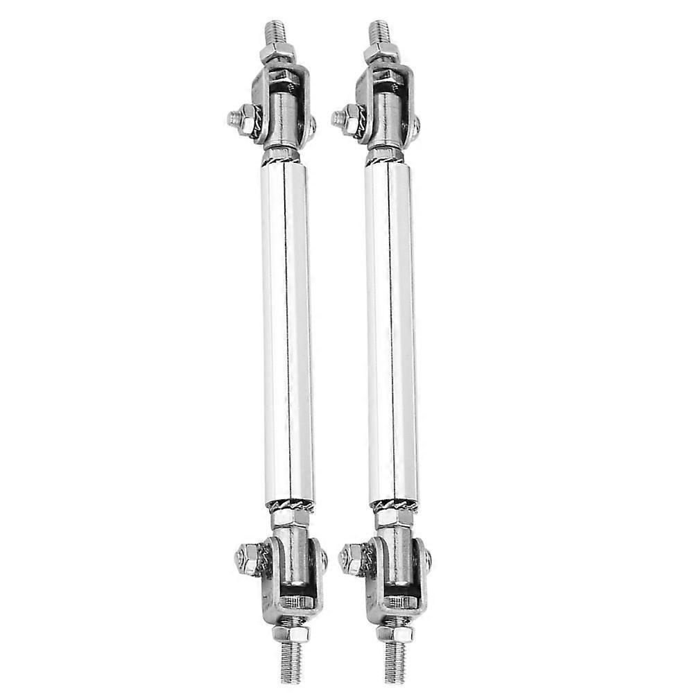 2 Stück 75 Mm Stoßstangenschutzlippe Splitter Strebenhalterung Vorne Hinten Universal