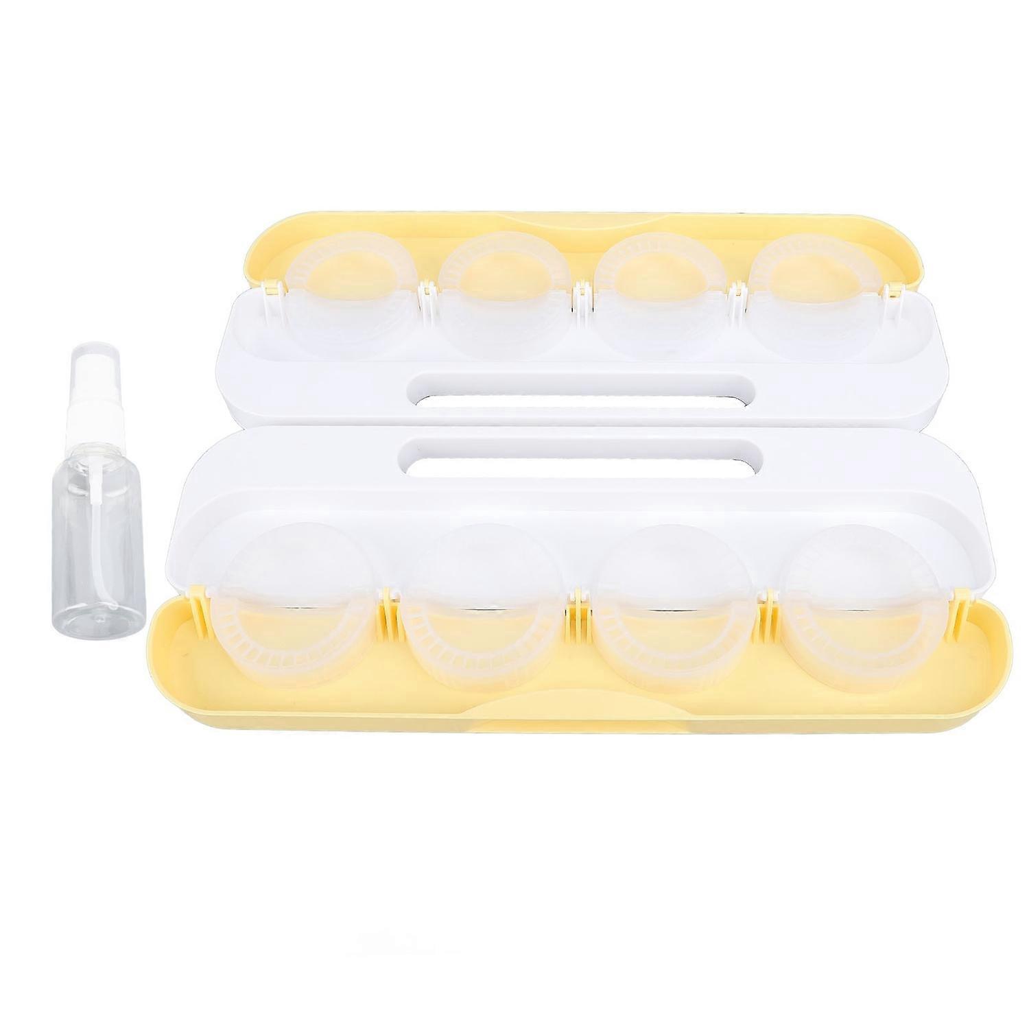 8-in-1-teigtaschenformer, Benutzerfreundlich, Für Gleichmäßig Geformte Teigtaschen, Inklusive Sprühflasche, Für Zuhause (gold)