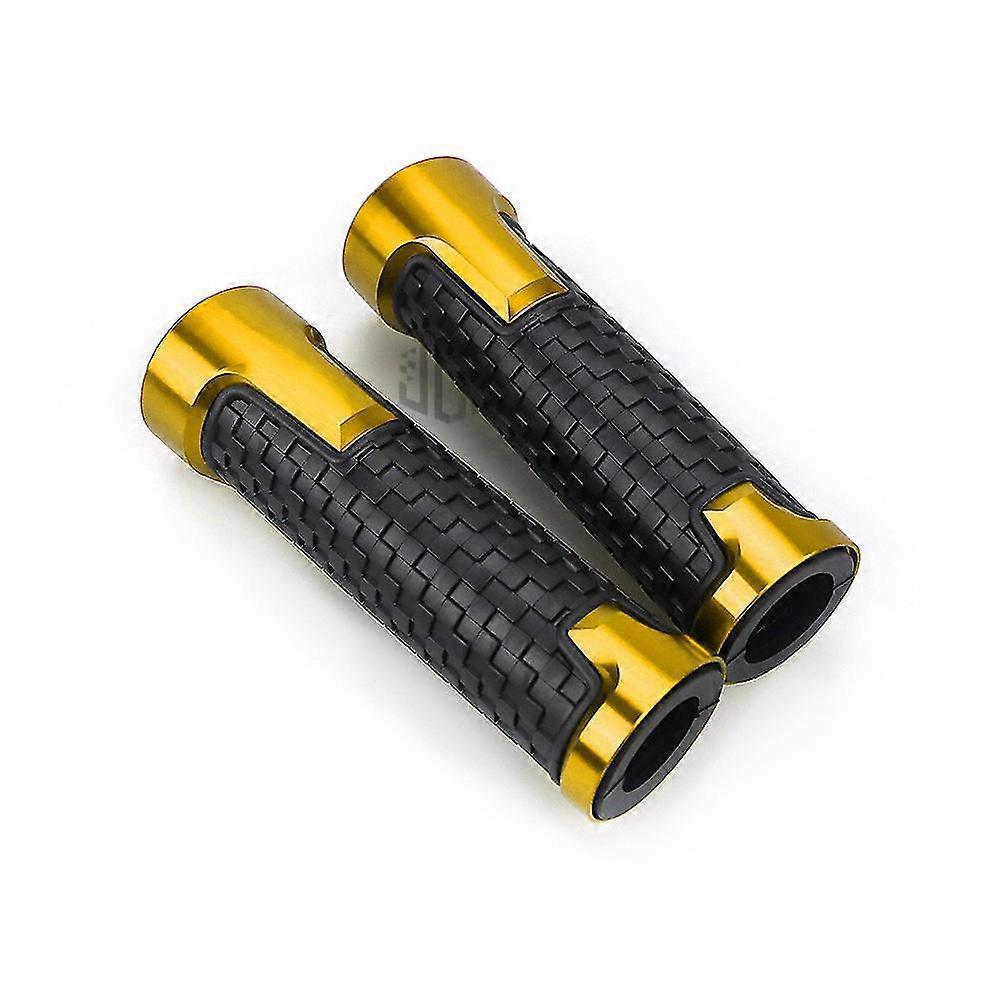Motorrad-lenkergriffe, 22 Mm, Cnc-gefrästes Aluminium, Gummigel, Passend Für Piaggio Medley Beverly 300, Liberty 125, Fly 150, Zip 50, Mp3 – Gold